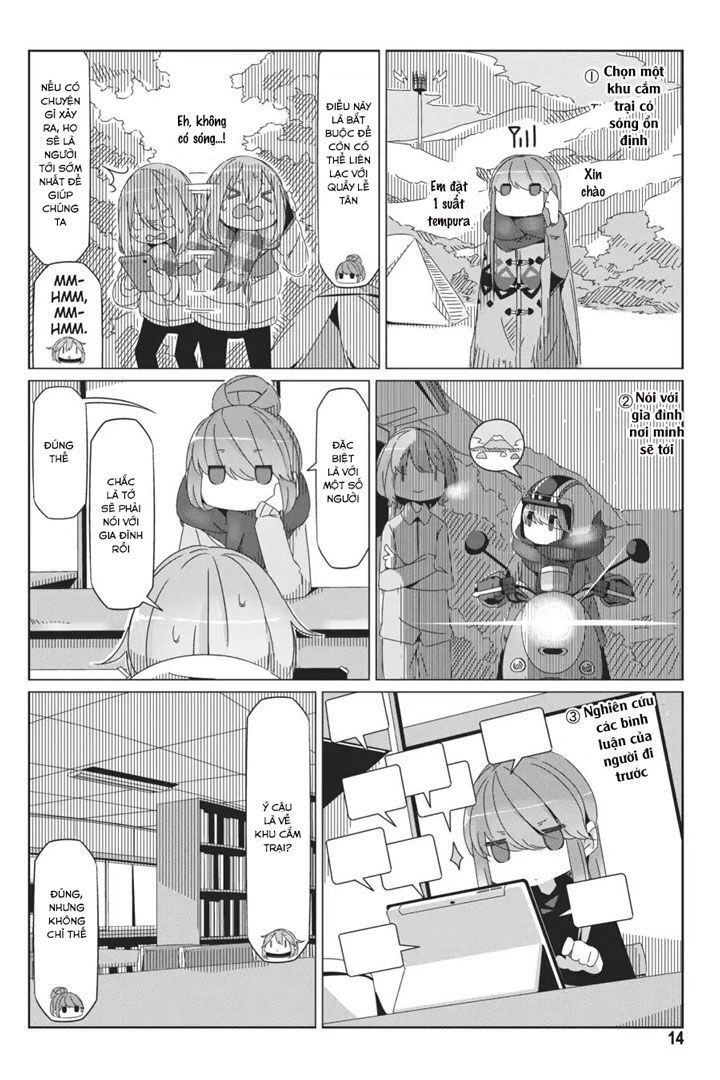 Laid-Back Camp Chapter 35 - 17
