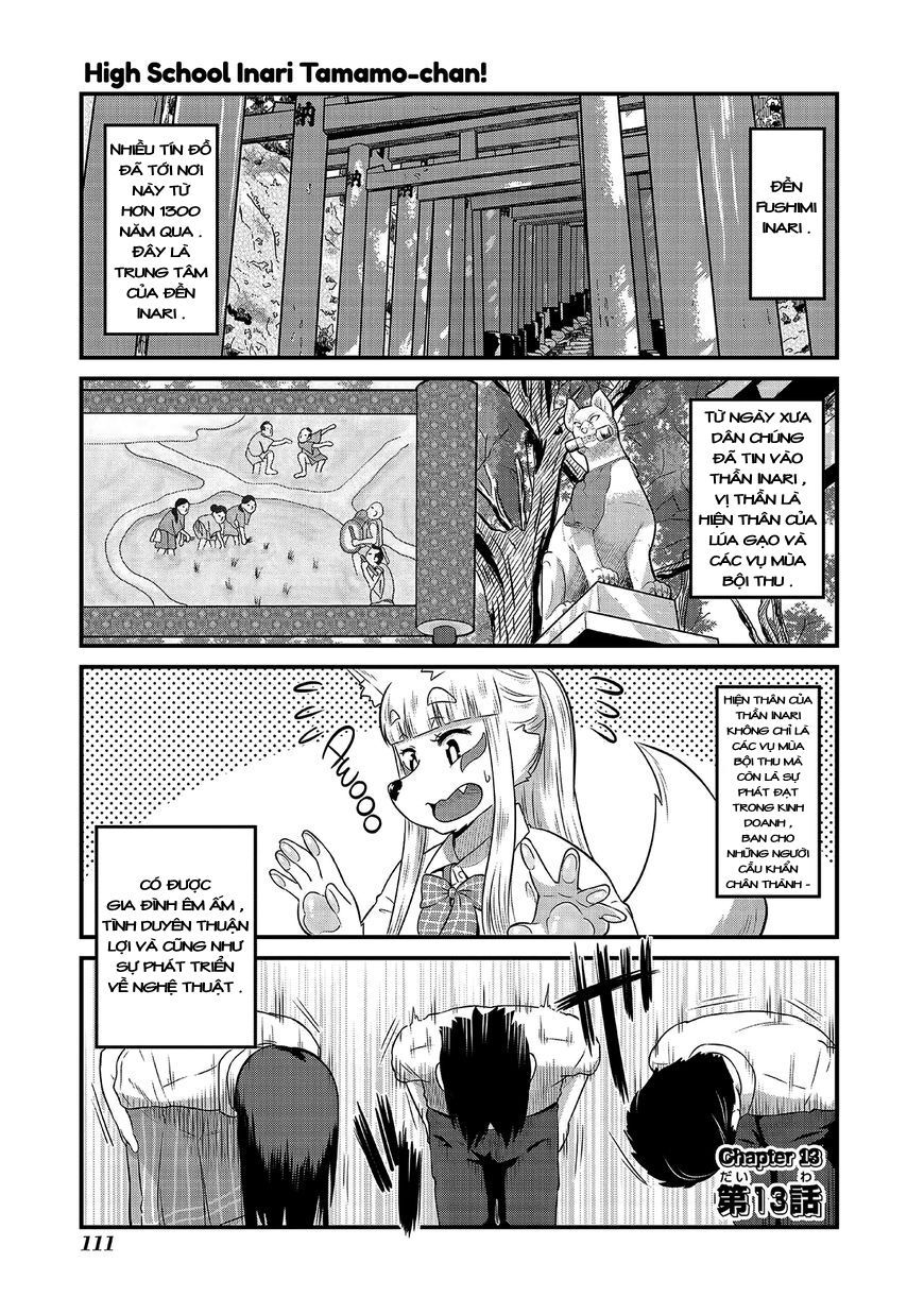 High School Inari Tamamo-Chan Chapter 13 - 2
