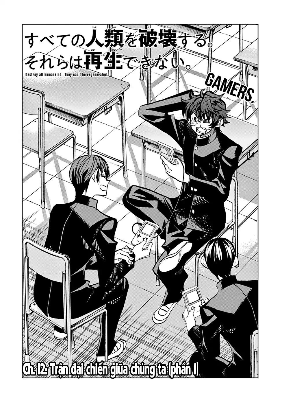 Tiêu Diệt Tất Cả Loài Người. Chúng Không Thể Được Tái Sinh Chapter 12 - 8