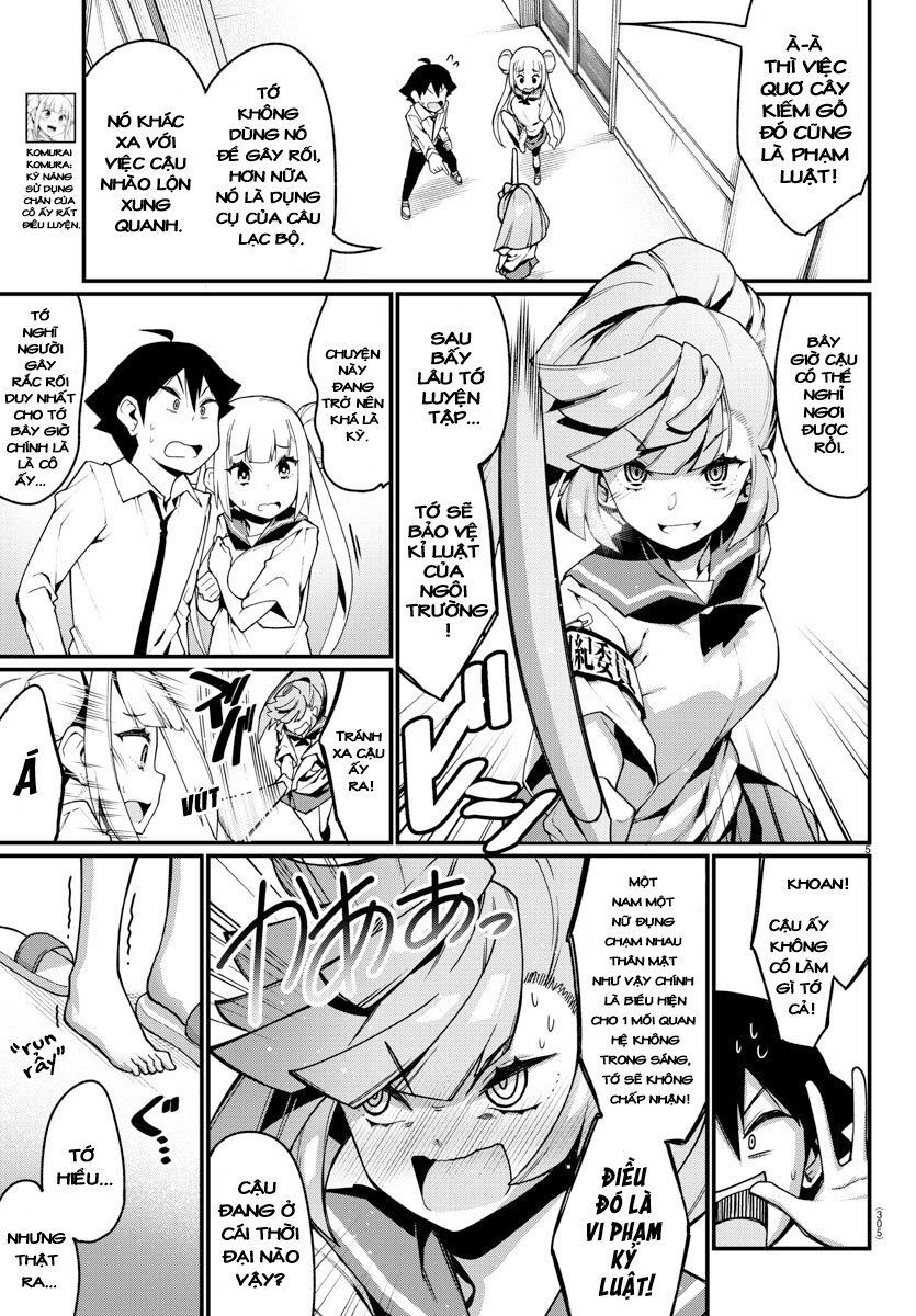 Ashigei Shoujo Komura-San Chapter 12 - 6