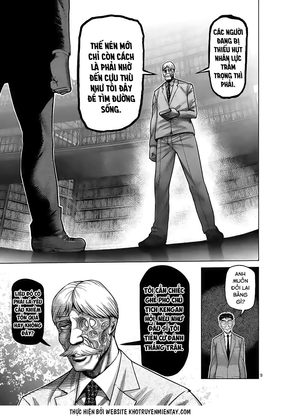 Kengan Ashura Phần 2 Chapter 45 - 9