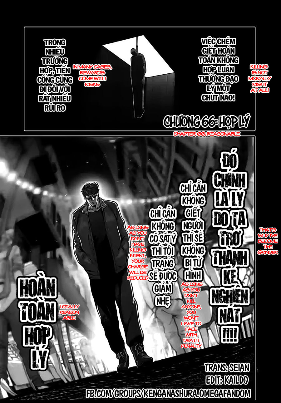 Kengan Ashura Phần 2 Chapter 66 - 1