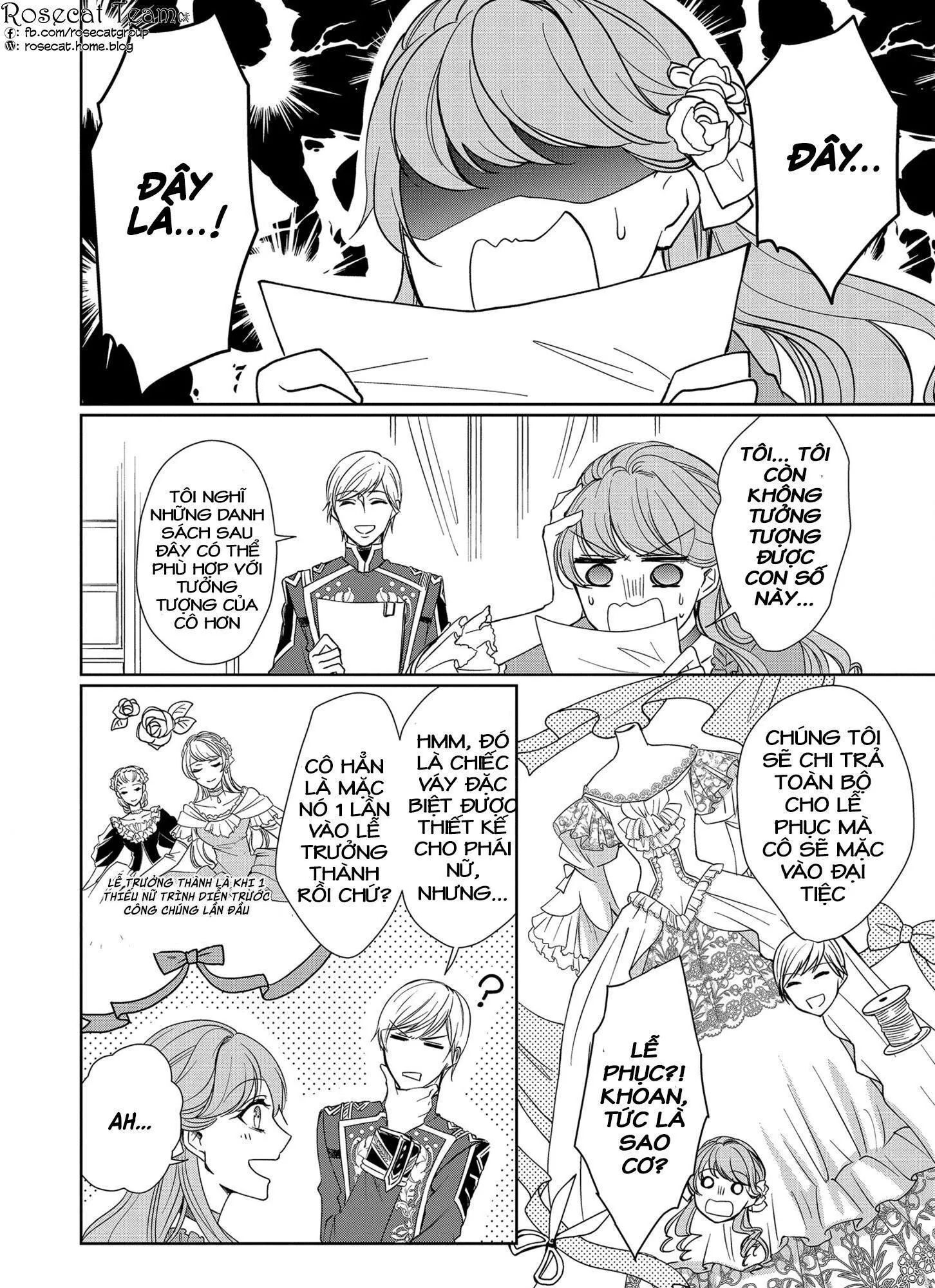 Con Gái Bá Tước Bỗng Thành Vị Hôn Thê Của Thái Tử Điện Hạ Chapter 2 - 41