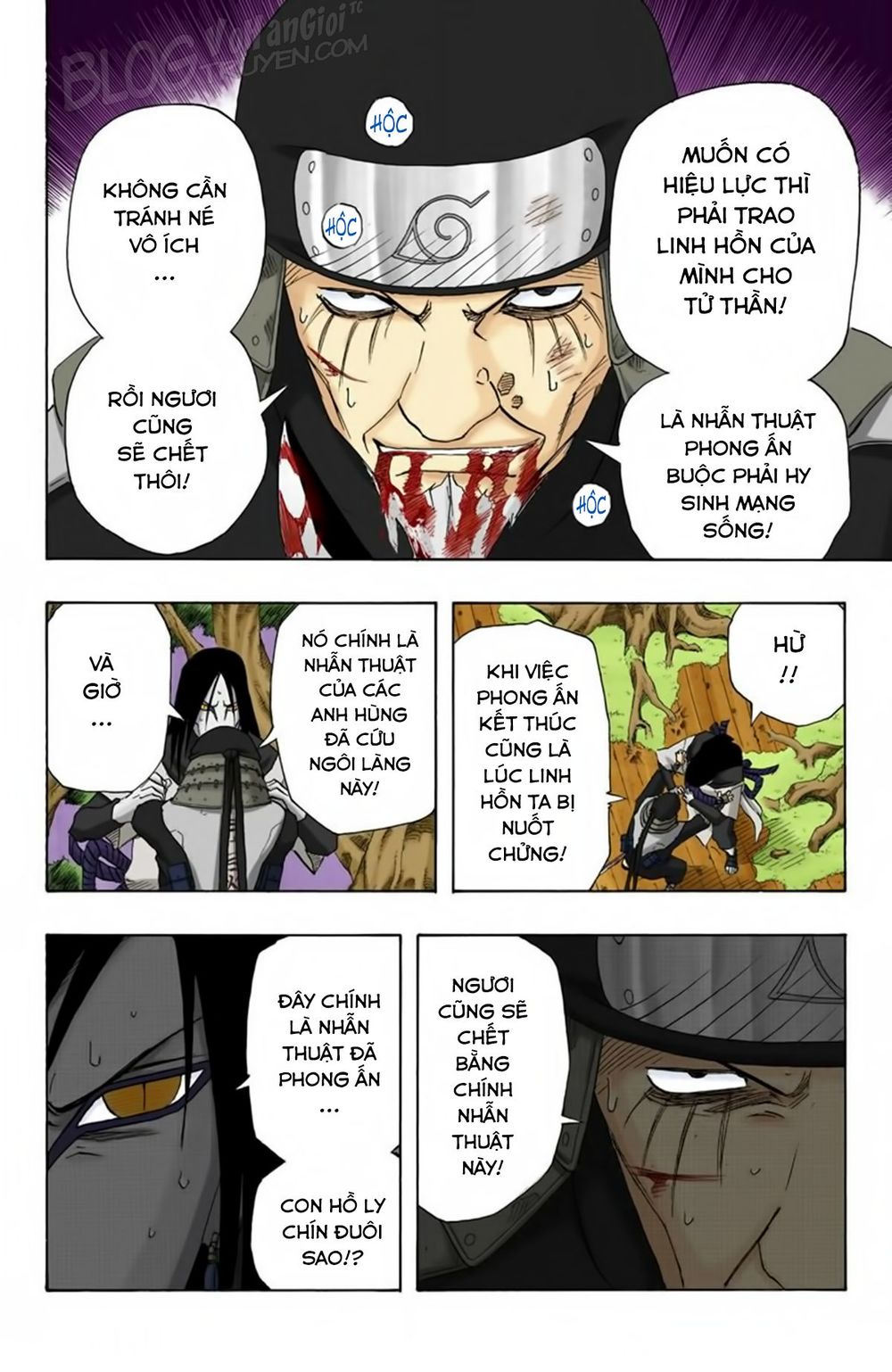 Naruto Full Màu Chapter 124 - 5