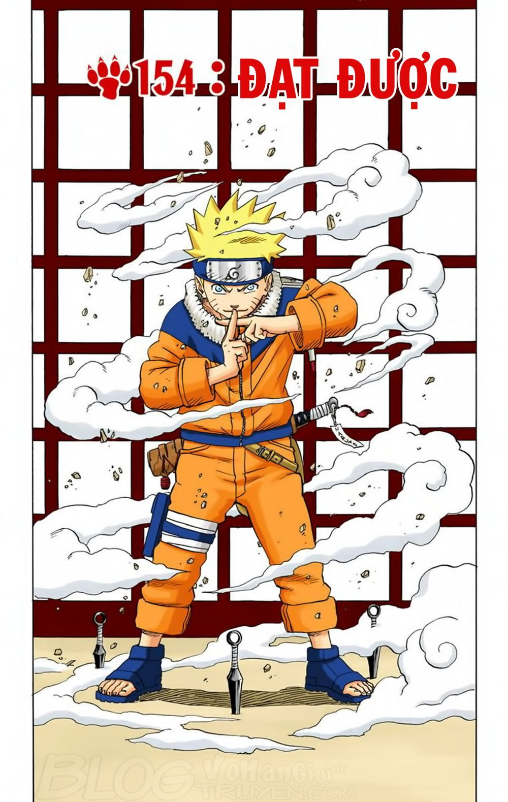 Naruto Full Màu Chapter 154 - 8
