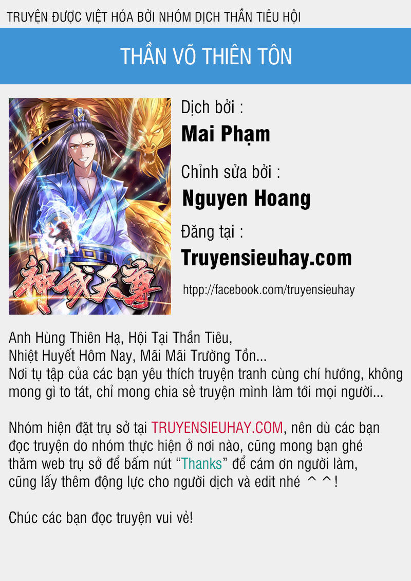 Thần Võ Thiên Tôn Chapter 34 - 1