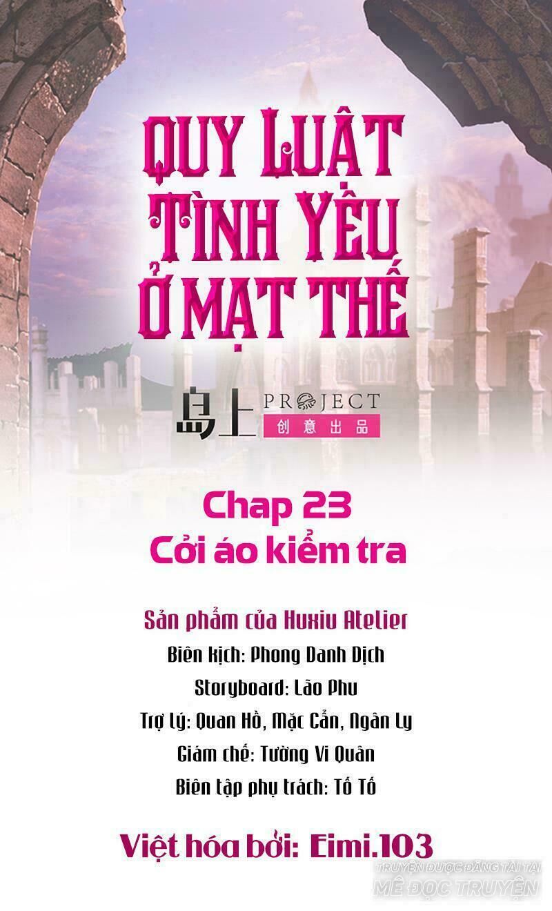 Quy Luật Tình Yêu Ở Mạt Thế Chapter 24 - 1