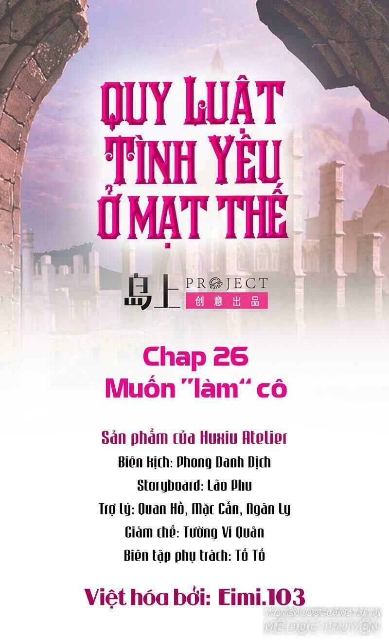 Quy Luật Tình Yêu Ở Mạt Thế Chapter 28 - 1