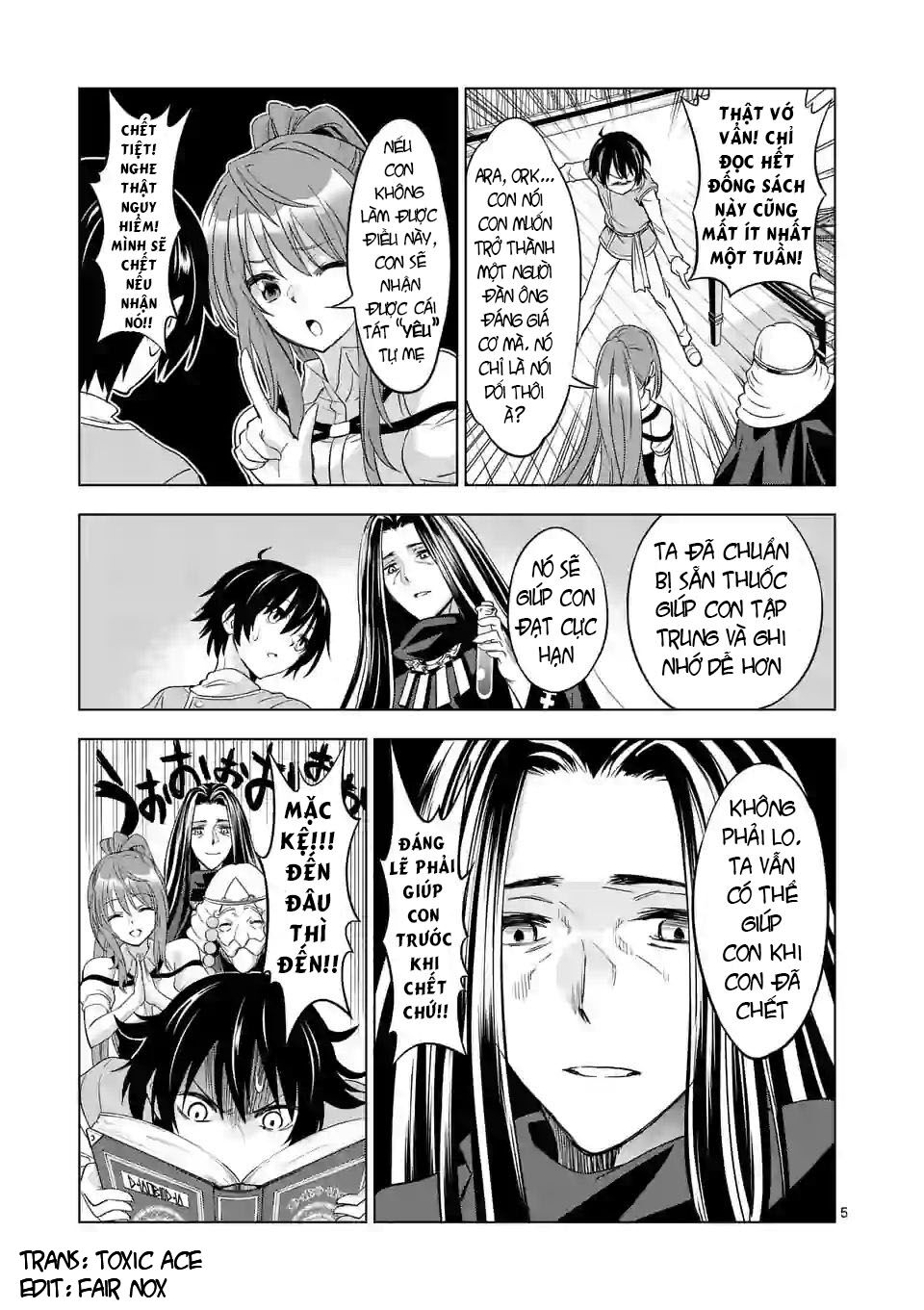 Shijou Saikyou Ouku-San No Tanoshii Tanetsuke Harem Uzukuri Chapter 5 - 5