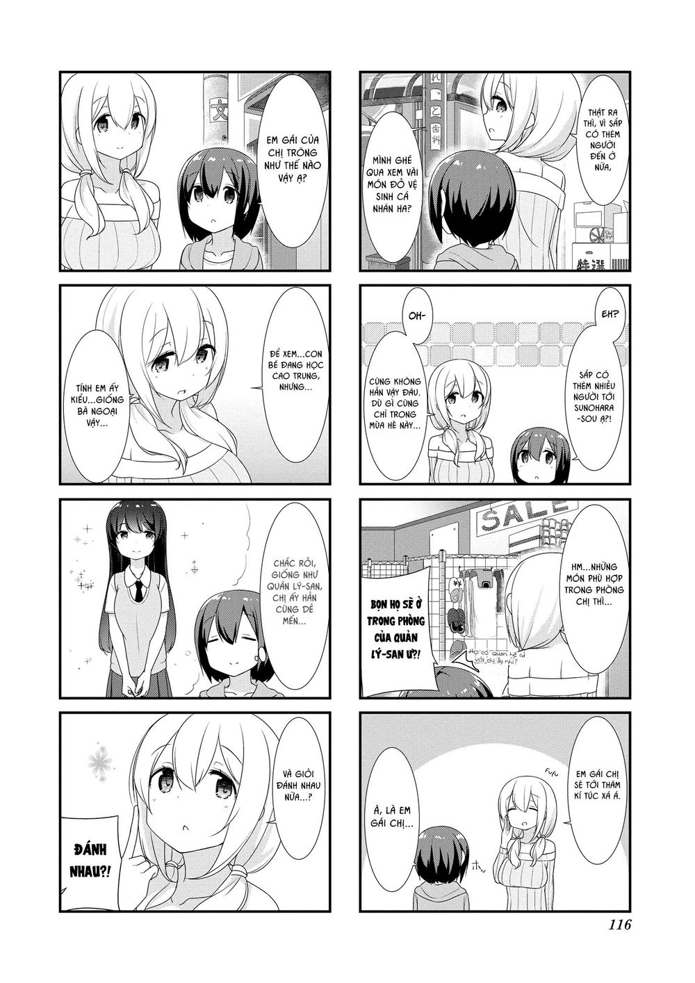 Sunoharasou No Kanrinin-San Chapter 13 - 4