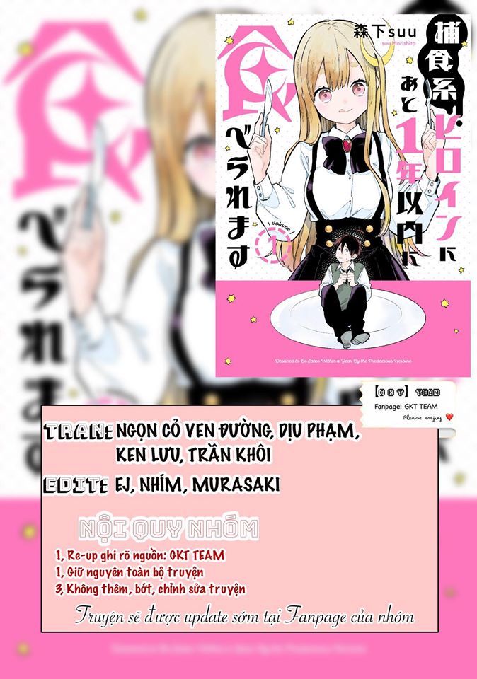 Số Mệnh Trong Vòng Một Năm Sẽ Bị Nữ Chính Ăn Thịt. Chapter 4 - 1