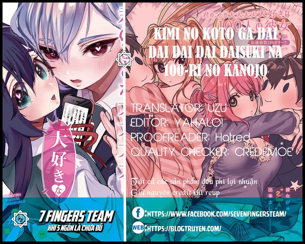 Kimi No Koto Ga Dai Dai Dai Dai Daisuki Na 100-Ri No Kanojo Chapter 13 - 2