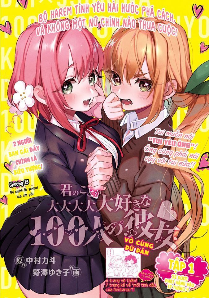 Kimi No Koto Ga Dai Dai Dai Dai Daisuki Na 100-Ri No Kanojo Chapter 13 - 3
