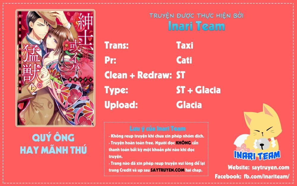 Quý Ông Hay Quái Vật Chapter 10 - 1