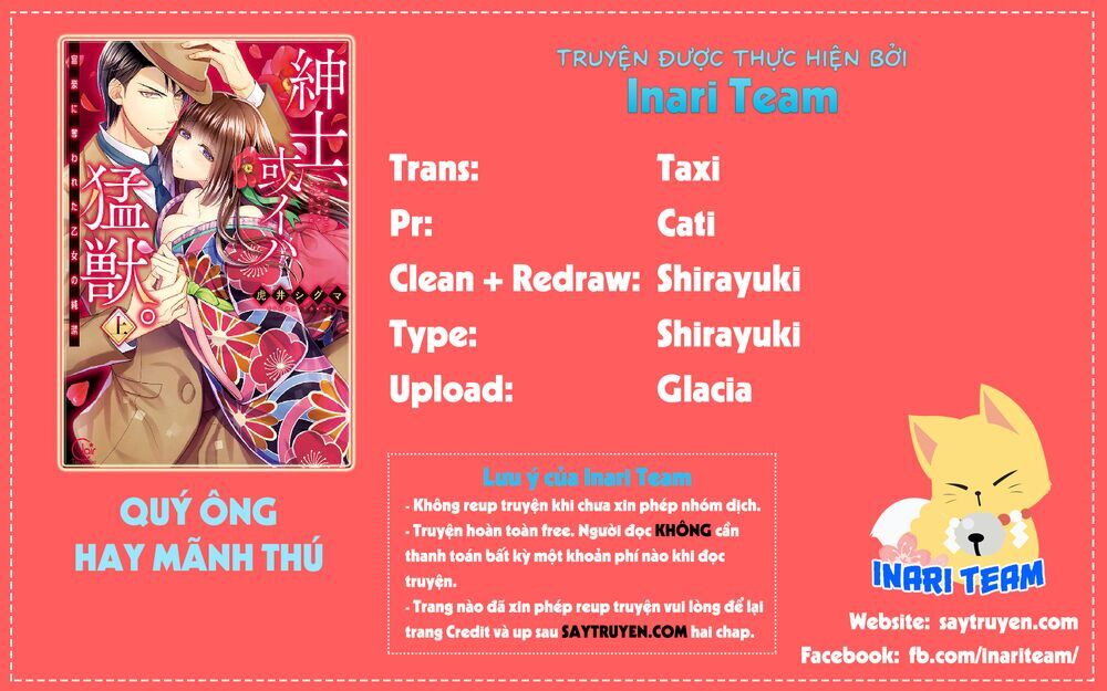 Quý Ông Hay Quái Vật Chapter 7 - 1