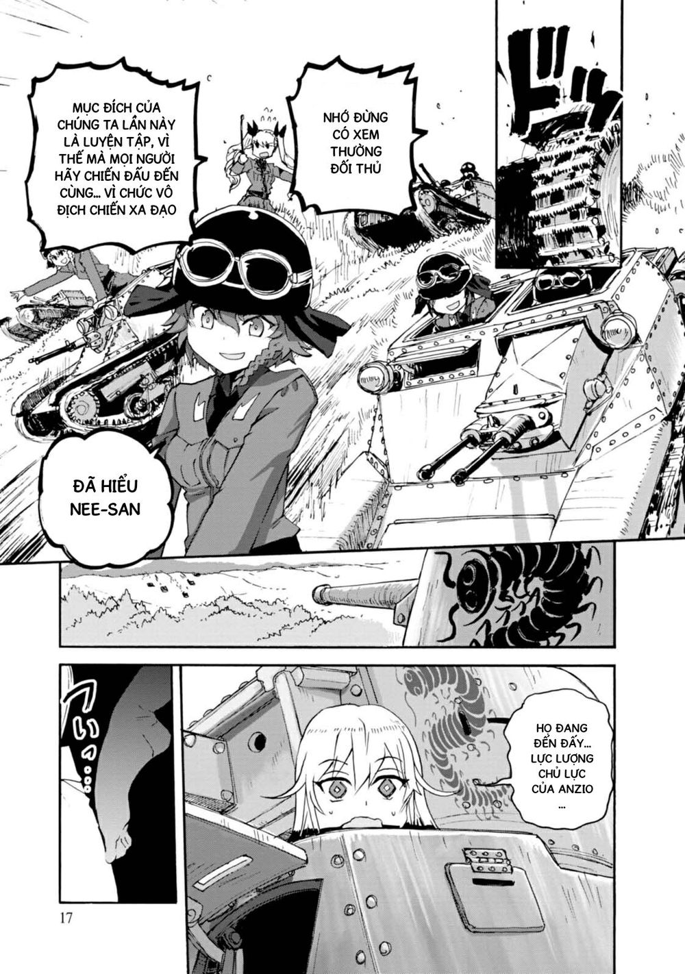 Girls Und Panzer: Ribbon No Musha Chapter 1 - 17