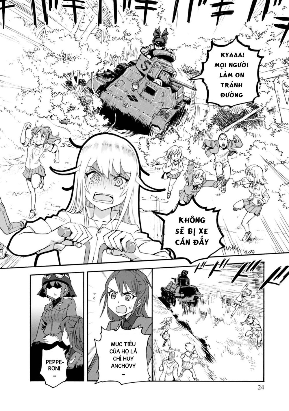 Girls Und Panzer: Ribbon No Musha Chapter 1 - 24