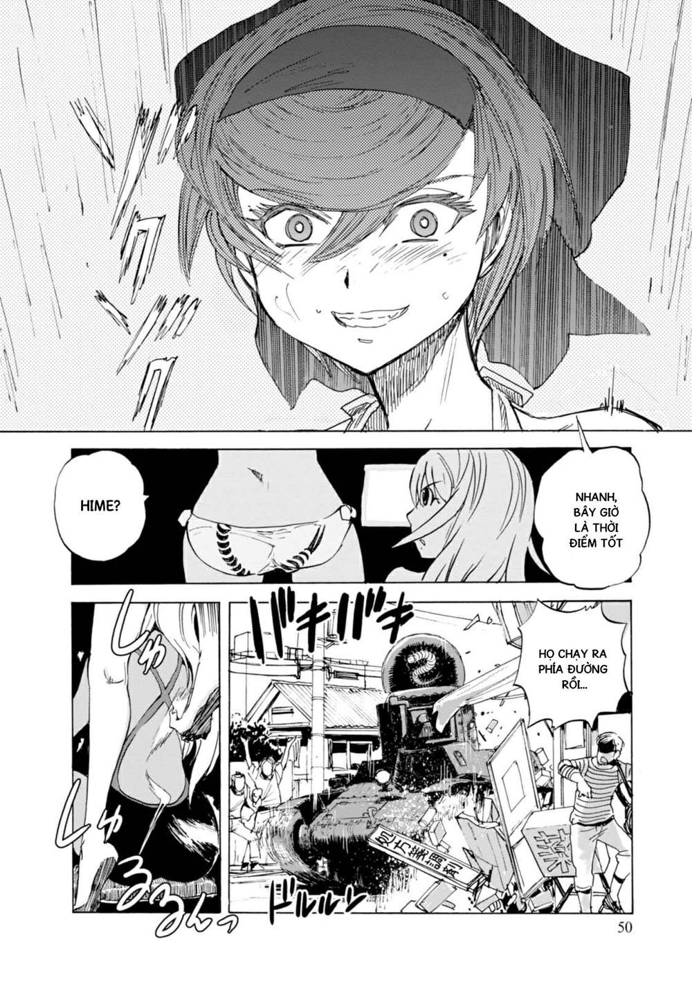 Girls Und Panzer: Ribbon No Musha Chapter 10 - 10