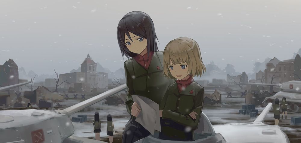 Girls Und Panzer: Ribbon No Musha Chapter 11 - 41