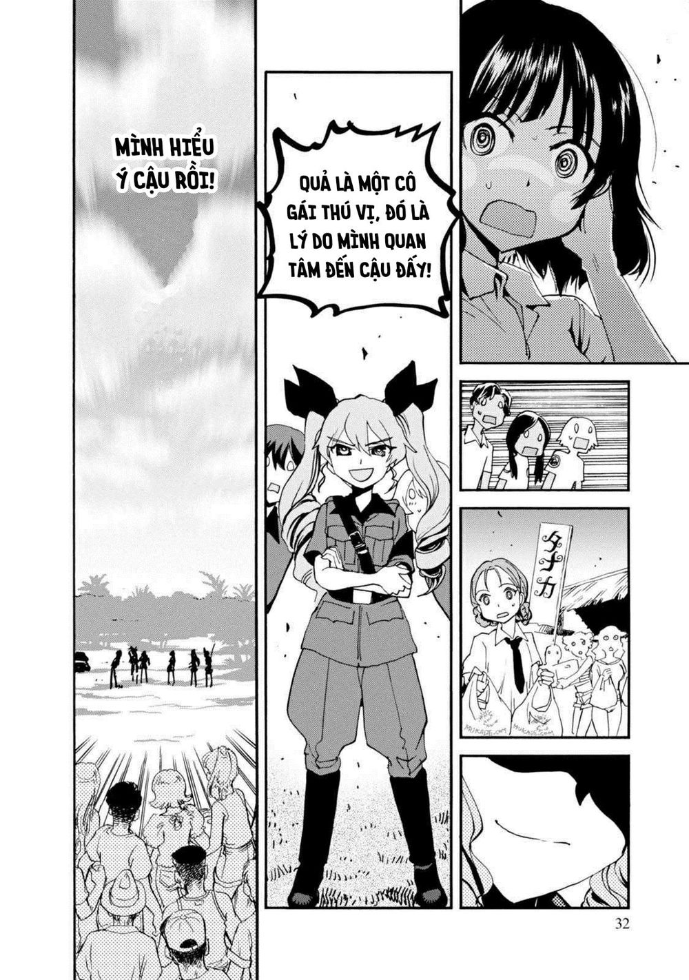 Girls Und Panzer: Ribbon No Musha Chapter 13 - 32