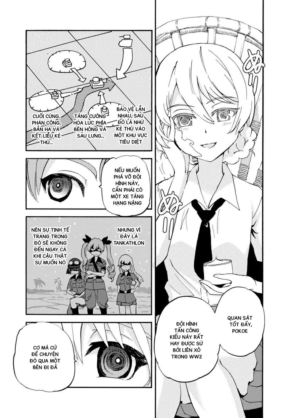 Girls Und Panzer: Ribbon No Musha Chapter 14 - 9