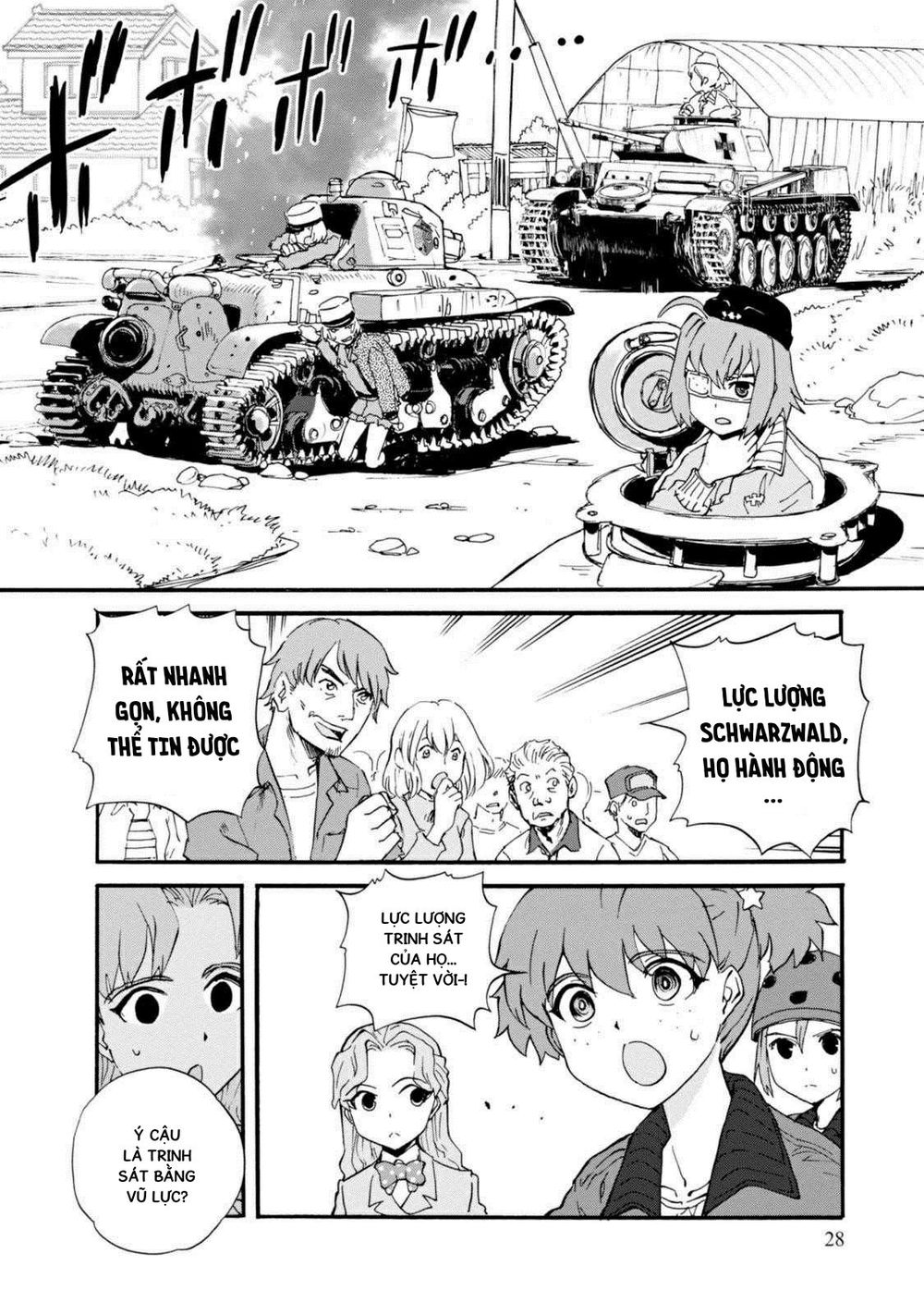 Girls Und Panzer: Ribbon No Musha Chapter 17 - 28