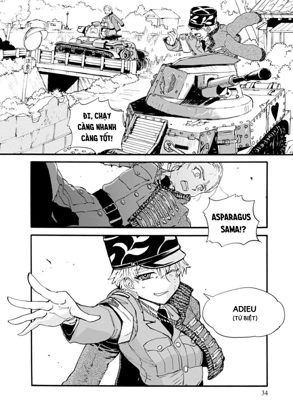 Girls Und Panzer: Ribbon No Musha Chapter 17 - 34