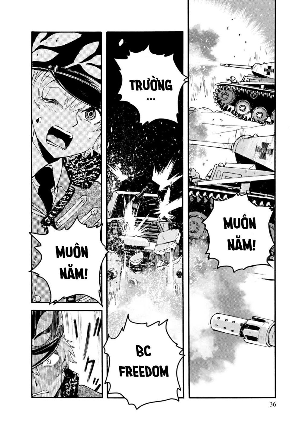 Girls Und Panzer: Ribbon No Musha Chapter 17 - 36