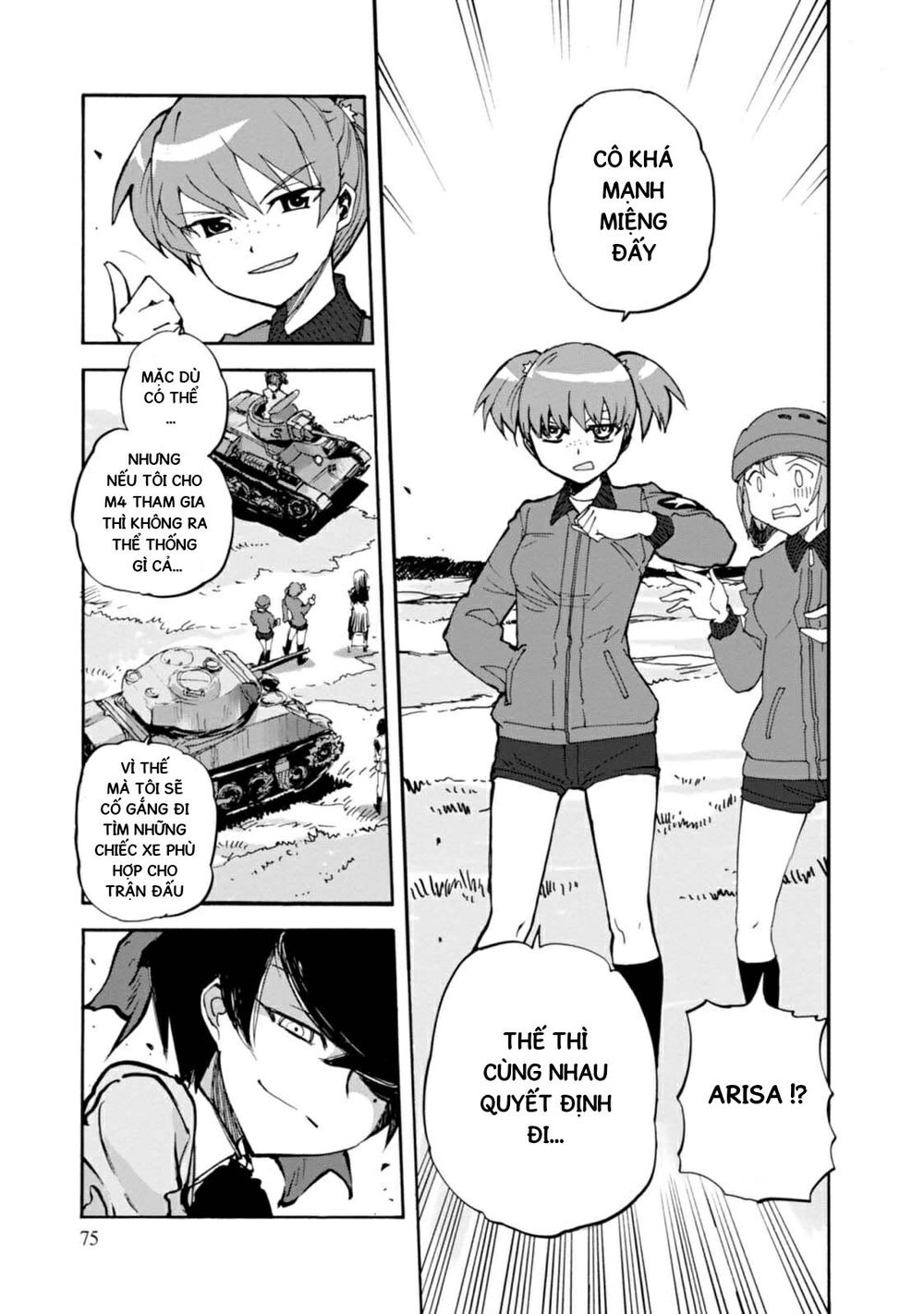 Girls Und Panzer: Ribbon No Musha Chapter 2 - 36