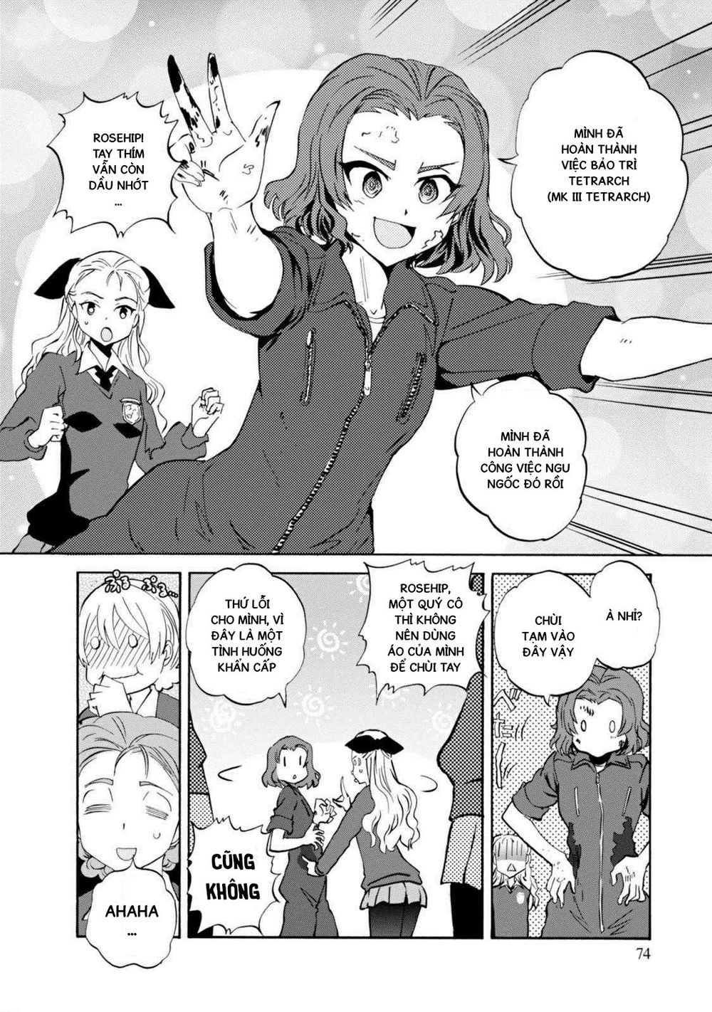 Girls Und Panzer: Ribbon No Musha Chapter 22 - 34