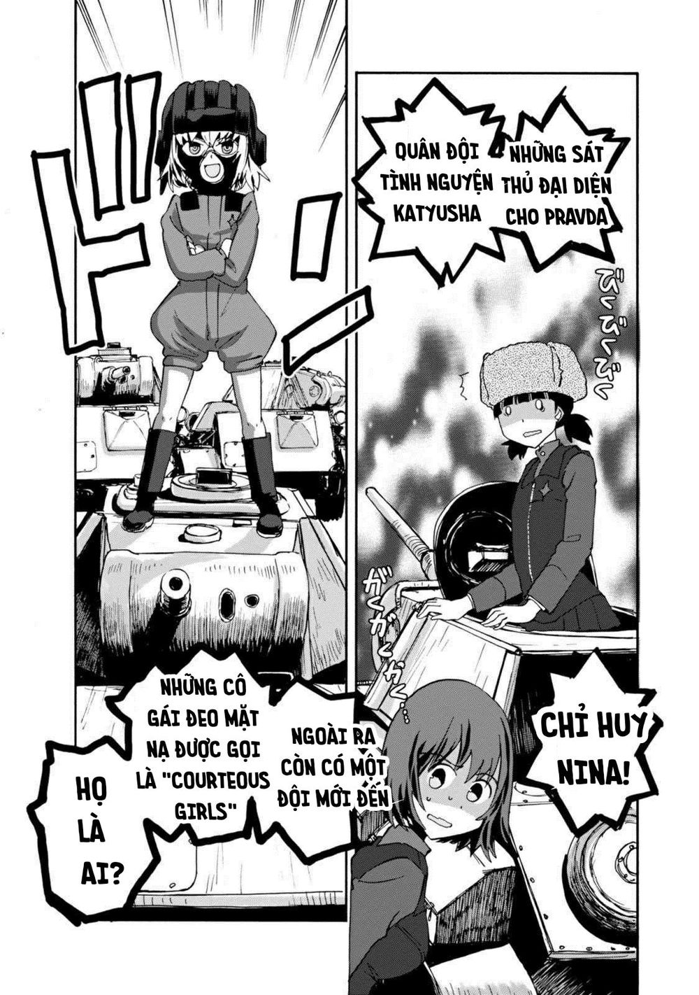 Girls Und Panzer: Ribbon No Musha Chapter 25 - 28