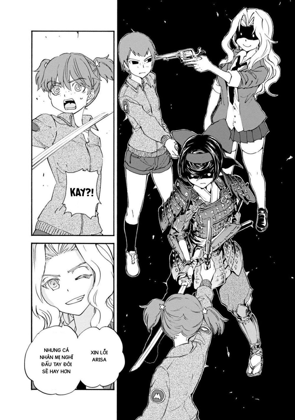 Girls Und Panzer: Ribbon No Musha Chapter 26 - 26