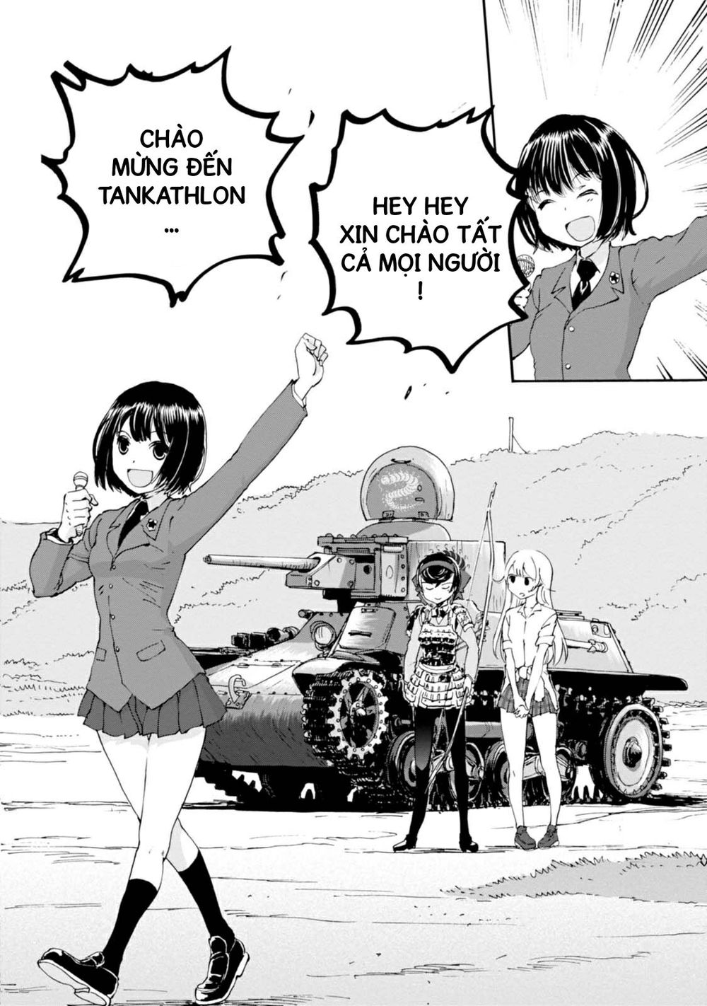Girls Und Panzer: Ribbon No Musha Chapter 3 - 34