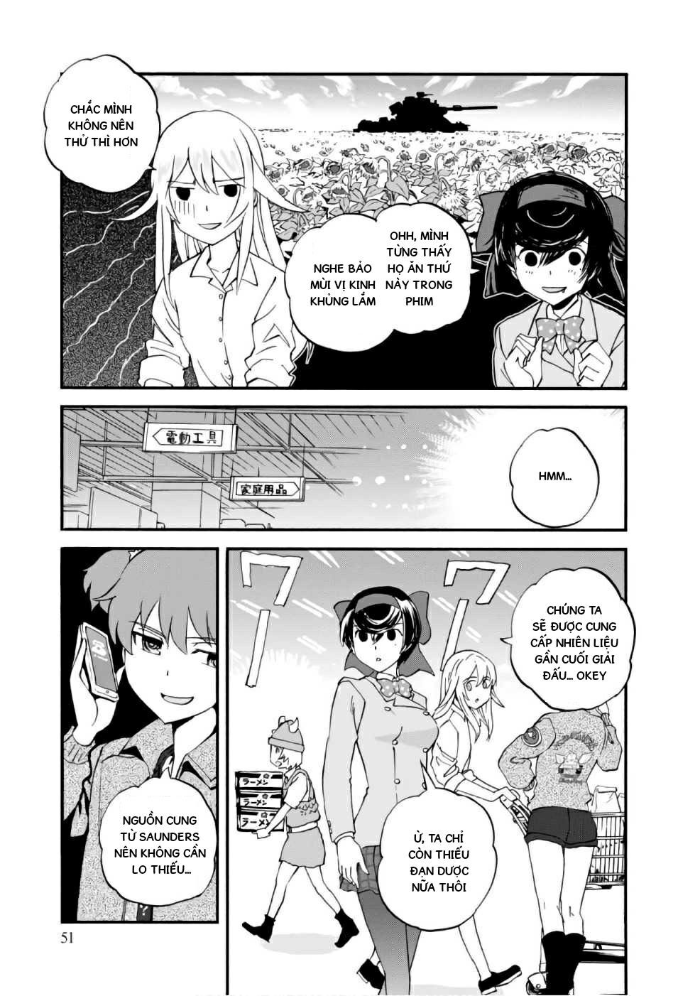Girls Und Panzer: Ribbon No Musha Chapter 34 - 12
