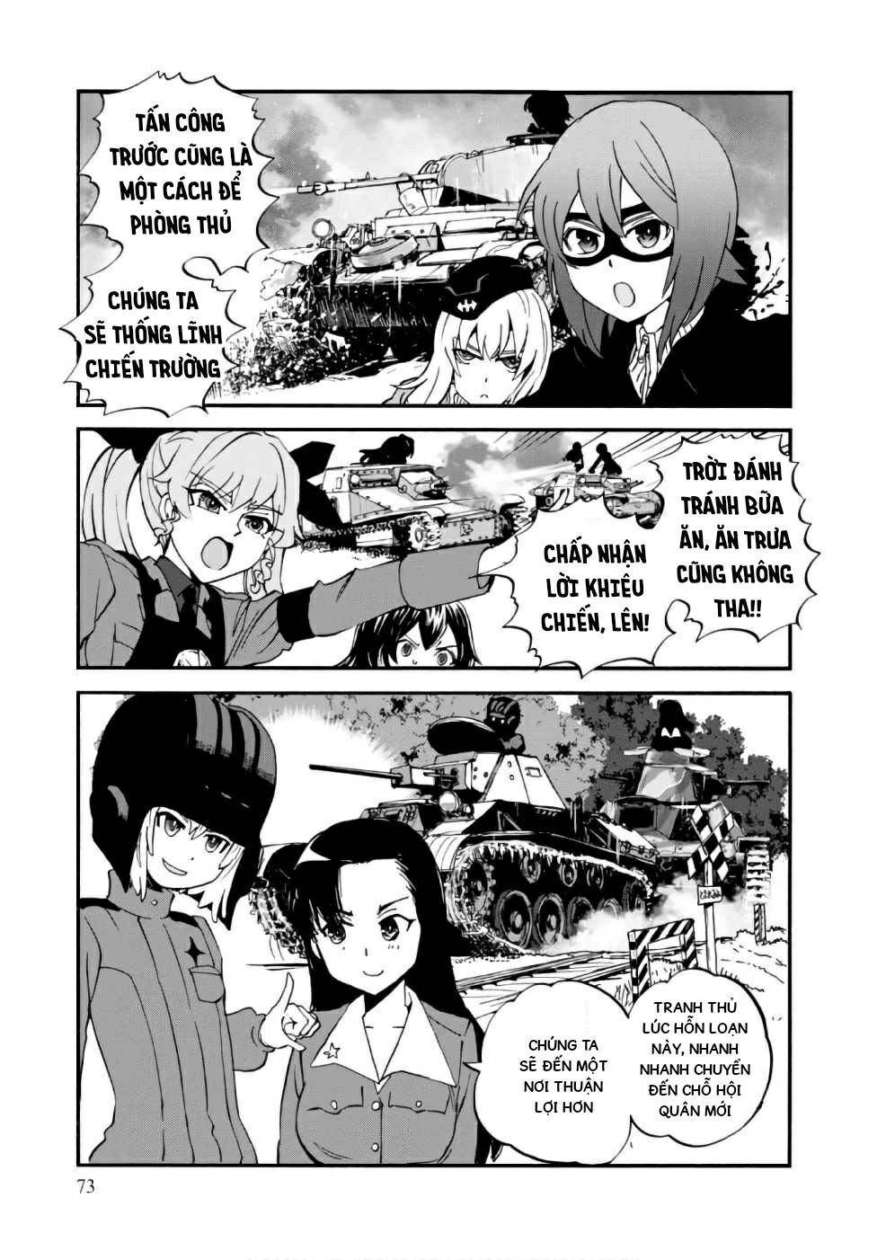 Girls Und Panzer: Ribbon No Musha Chapter 34 - 35