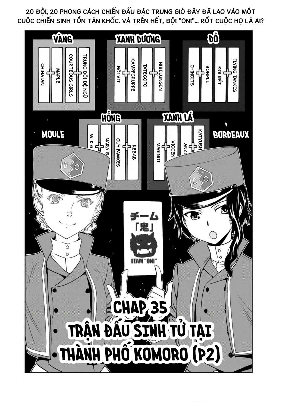 Girls Und Panzer: Ribbon No Musha Chapter 35 - 1