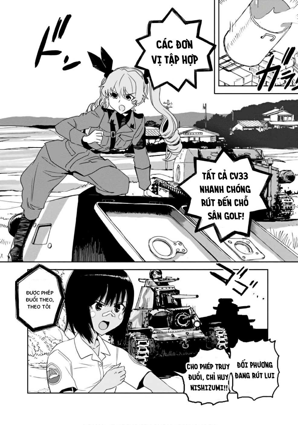Girls Und Panzer: Ribbon No Musha Chapter 35 - 10