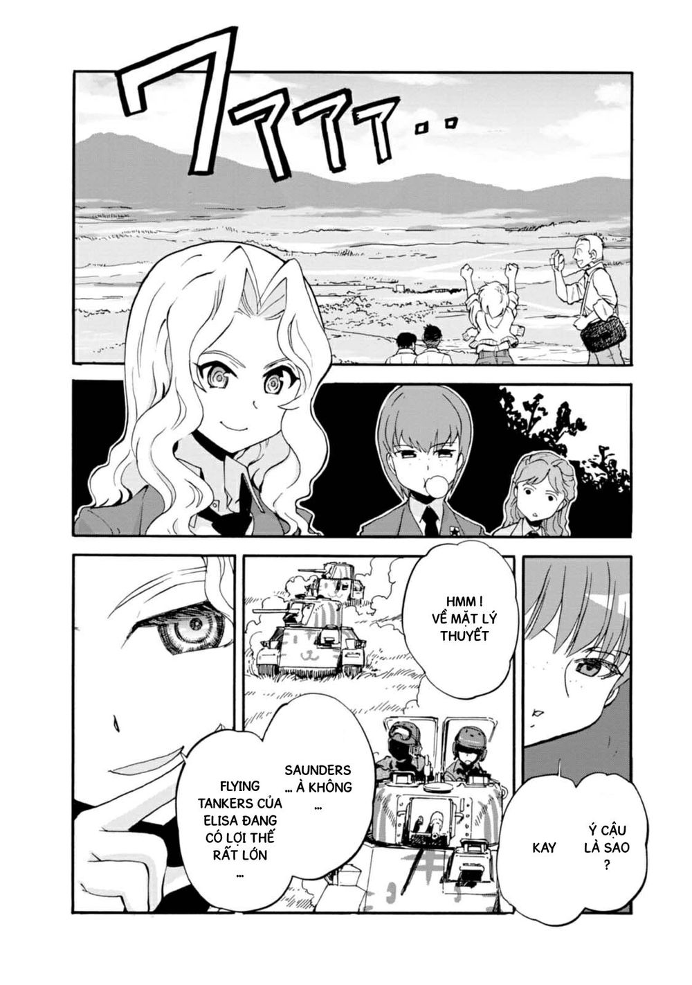 Girls Und Panzer: Ribbon No Musha Chapter 4 - 4