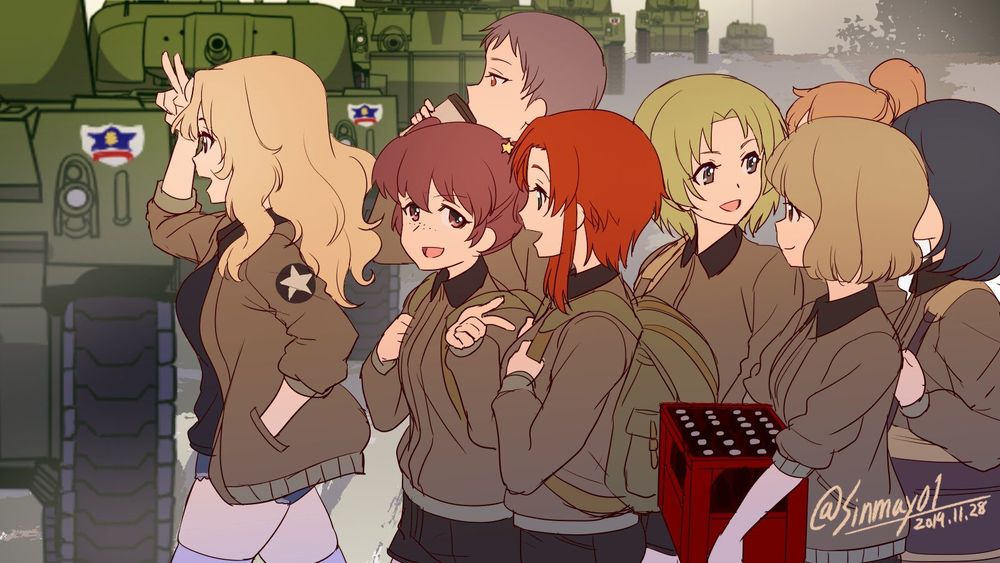 Girls Und Panzer: Ribbon No Musha Chapter 4 - 41