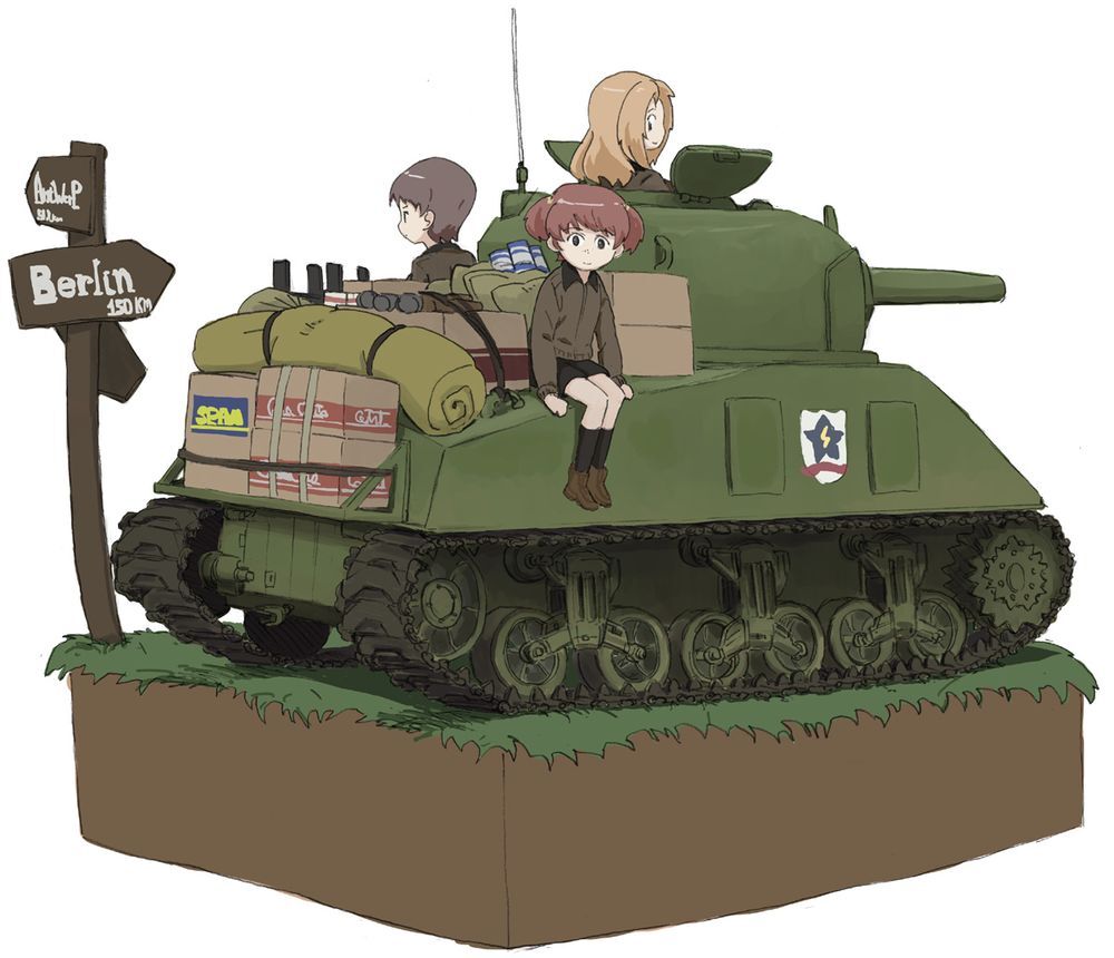 Girls Und Panzer: Ribbon No Musha Chapter 43 - 46