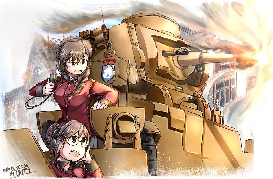 Girls Und Panzer: Ribbon No Musha Chapter 44 - 43