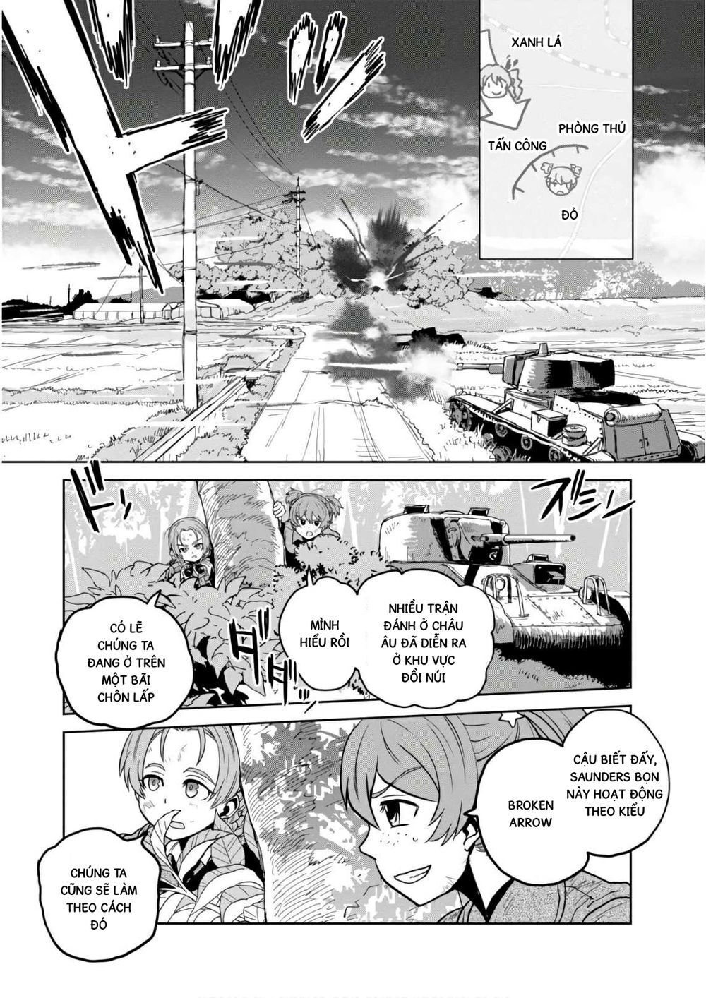 Girls Und Panzer: Ribbon No Musha Chapter 44 - 6
