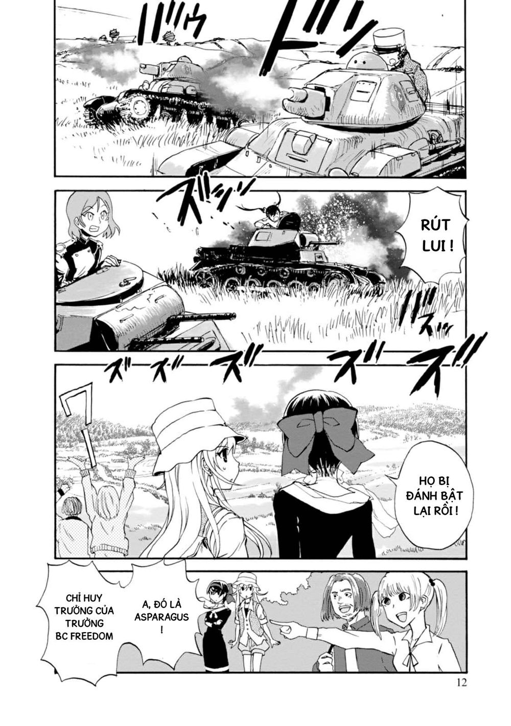 Girls Und Panzer: Ribbon No Musha Chapter 5 - 13
