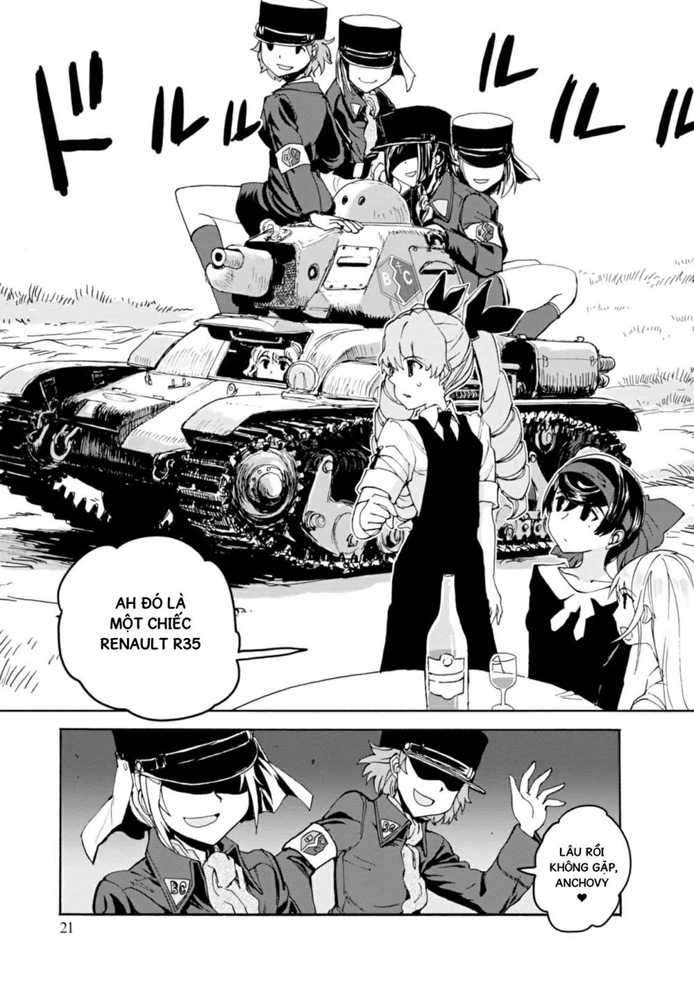 Girls Und Panzer: Ribbon No Musha Chapter 5 - 22
