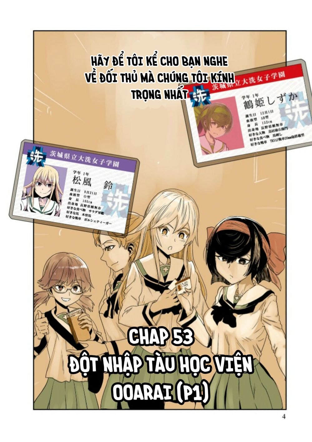 Girls Und Panzer: Ribbon No Musha Chapter 53 - 4