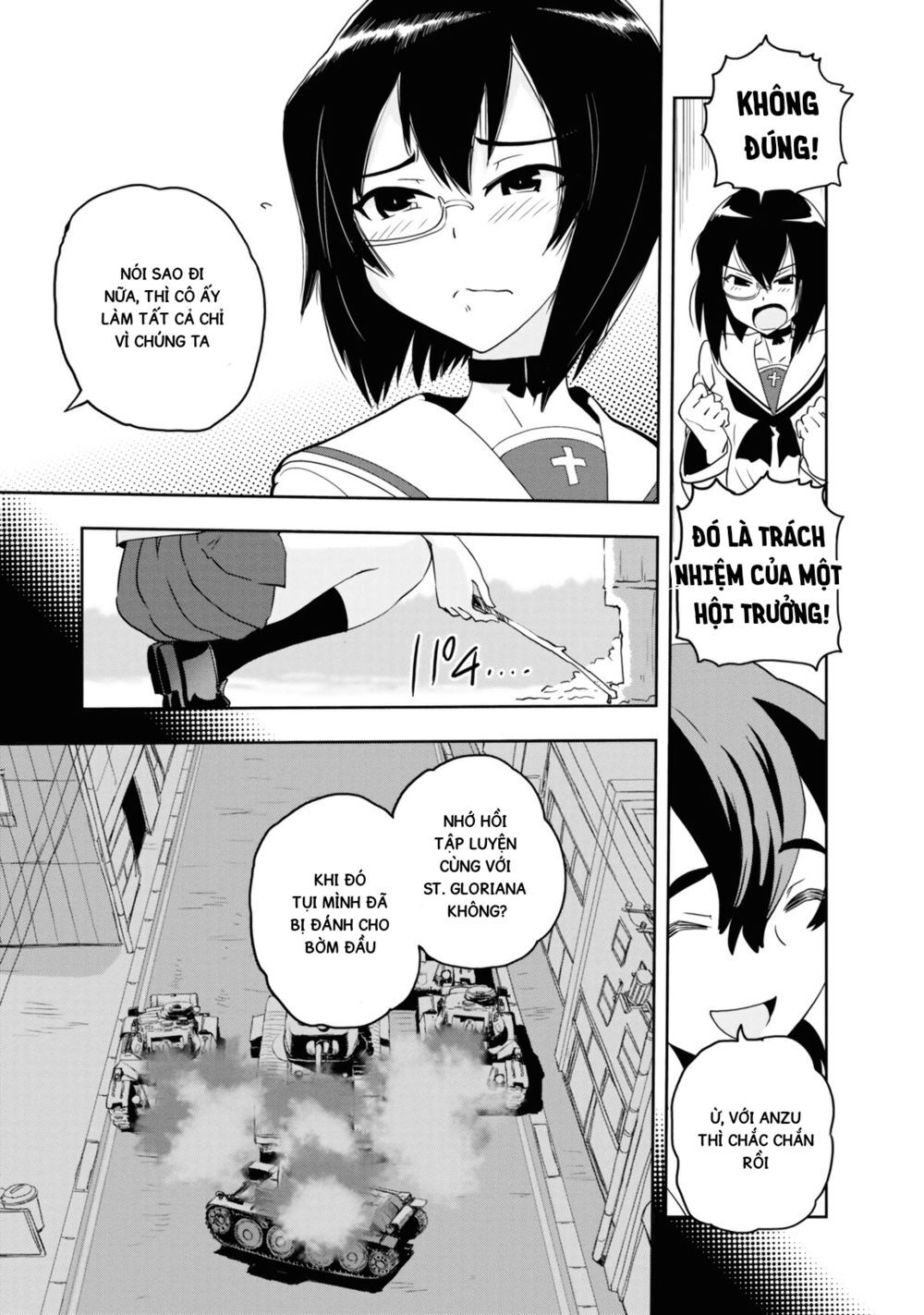 Girls Und Panzer: Ribbon No Musha Chapter 54 - 13
