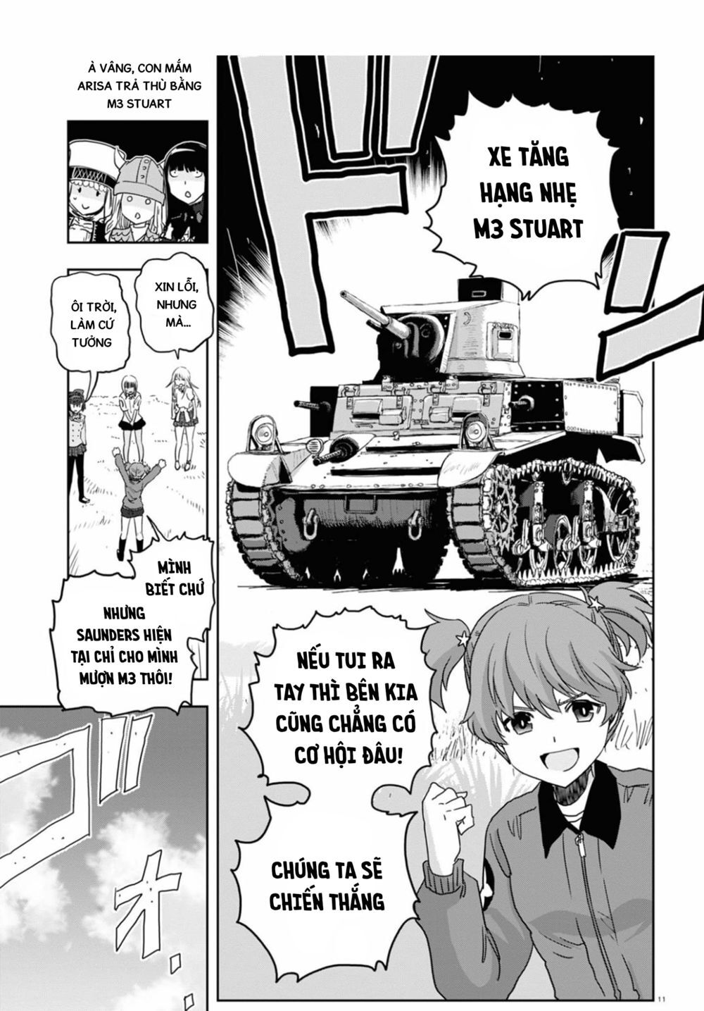 Girls Und Panzer: Ribbon No Musha Chapter 56 - 11