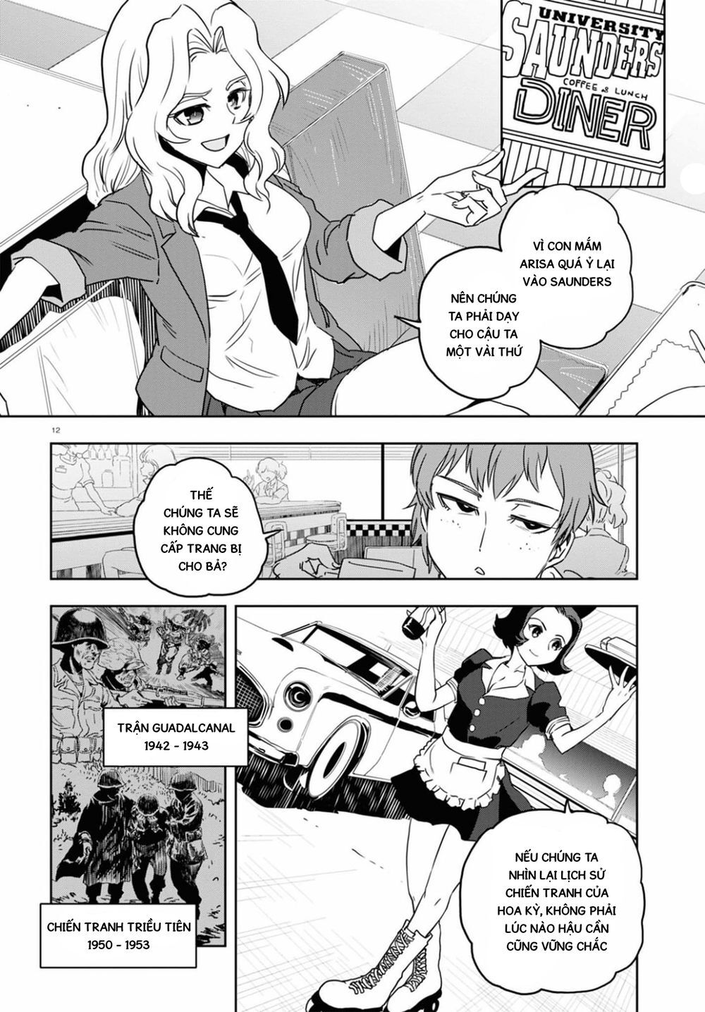 Girls Und Panzer: Ribbon No Musha Chapter 56 - 12