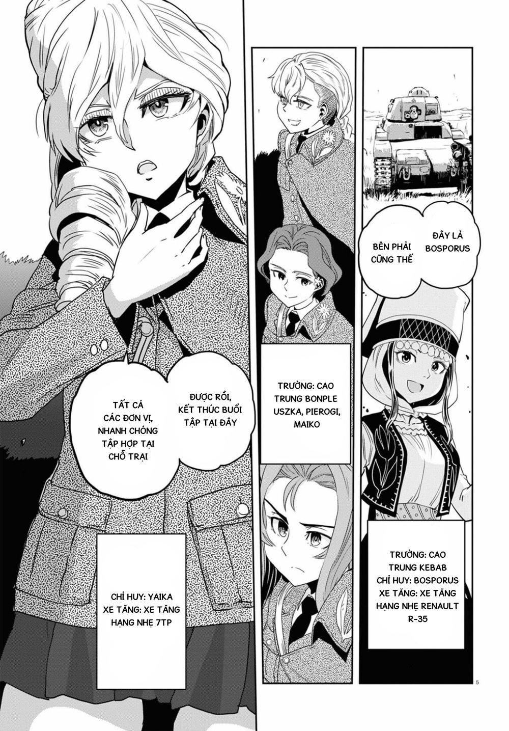 Girls Und Panzer: Ribbon No Musha Chapter 56 - 5