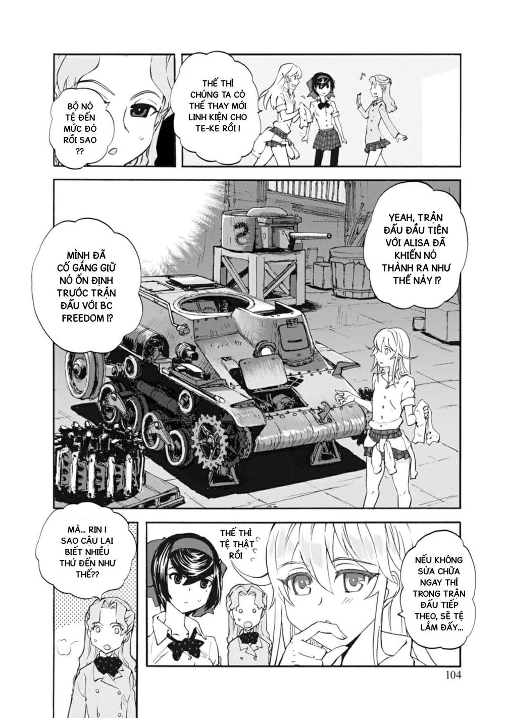 Girls Und Panzer: Ribbon No Musha Chapter 7 - 22